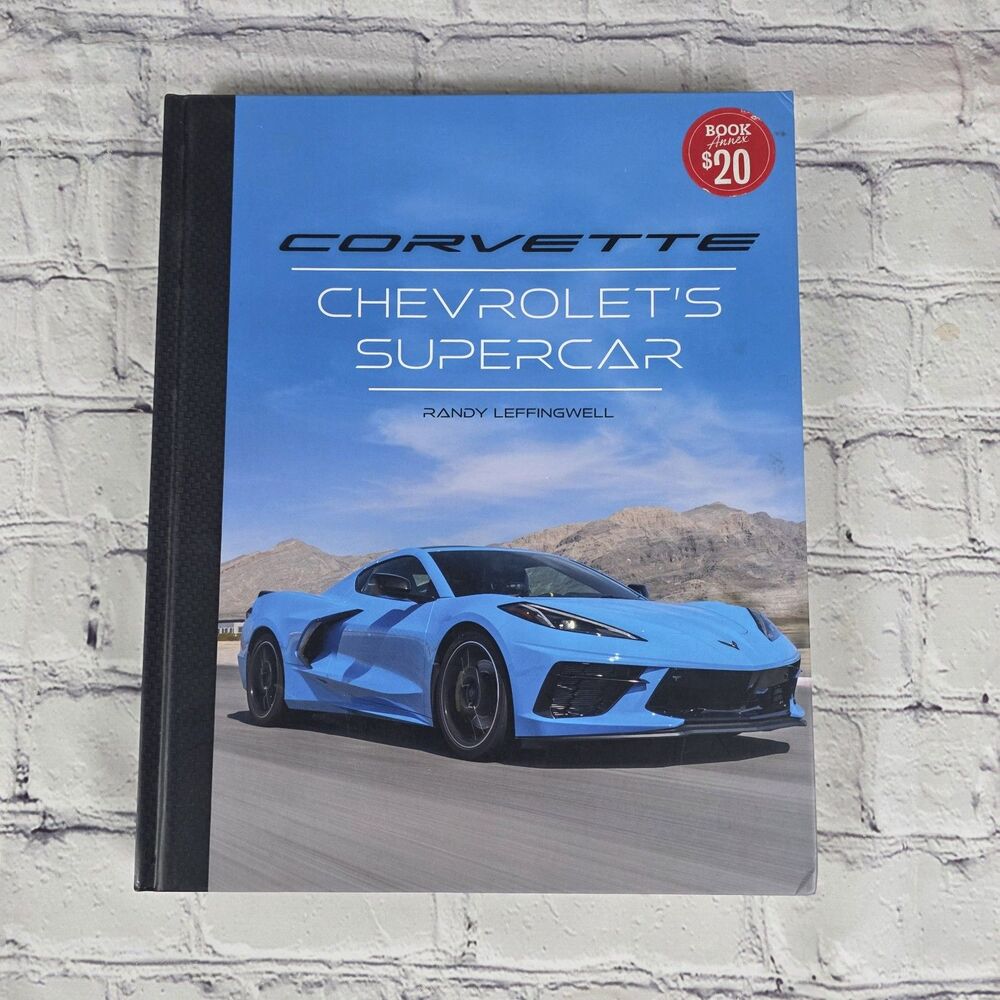 Motorbooks Corvette: Chevrolet's Supercar Randy Leffingwell Hardcover 2022